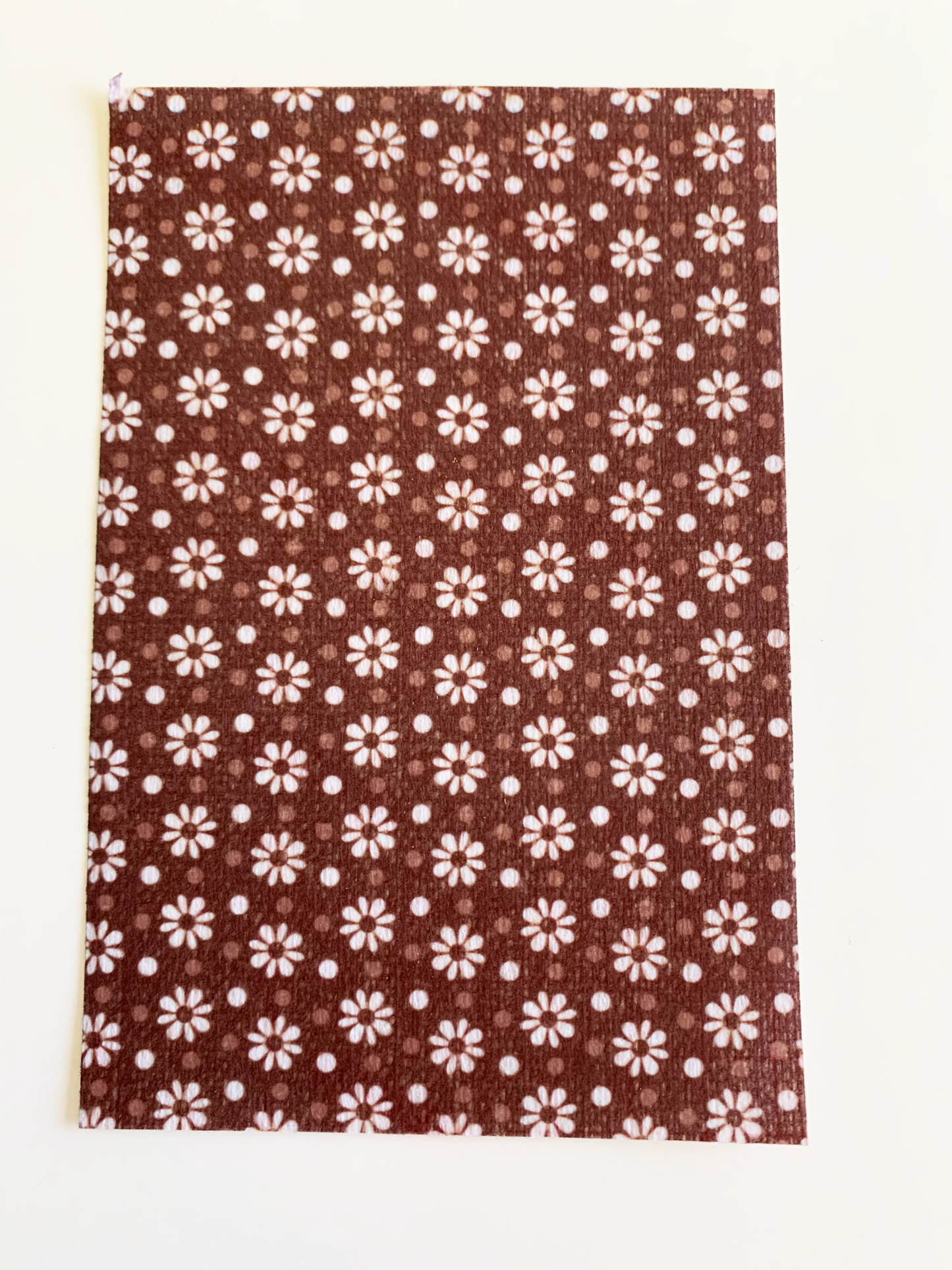 Retro Flower Brown Tubie Tape