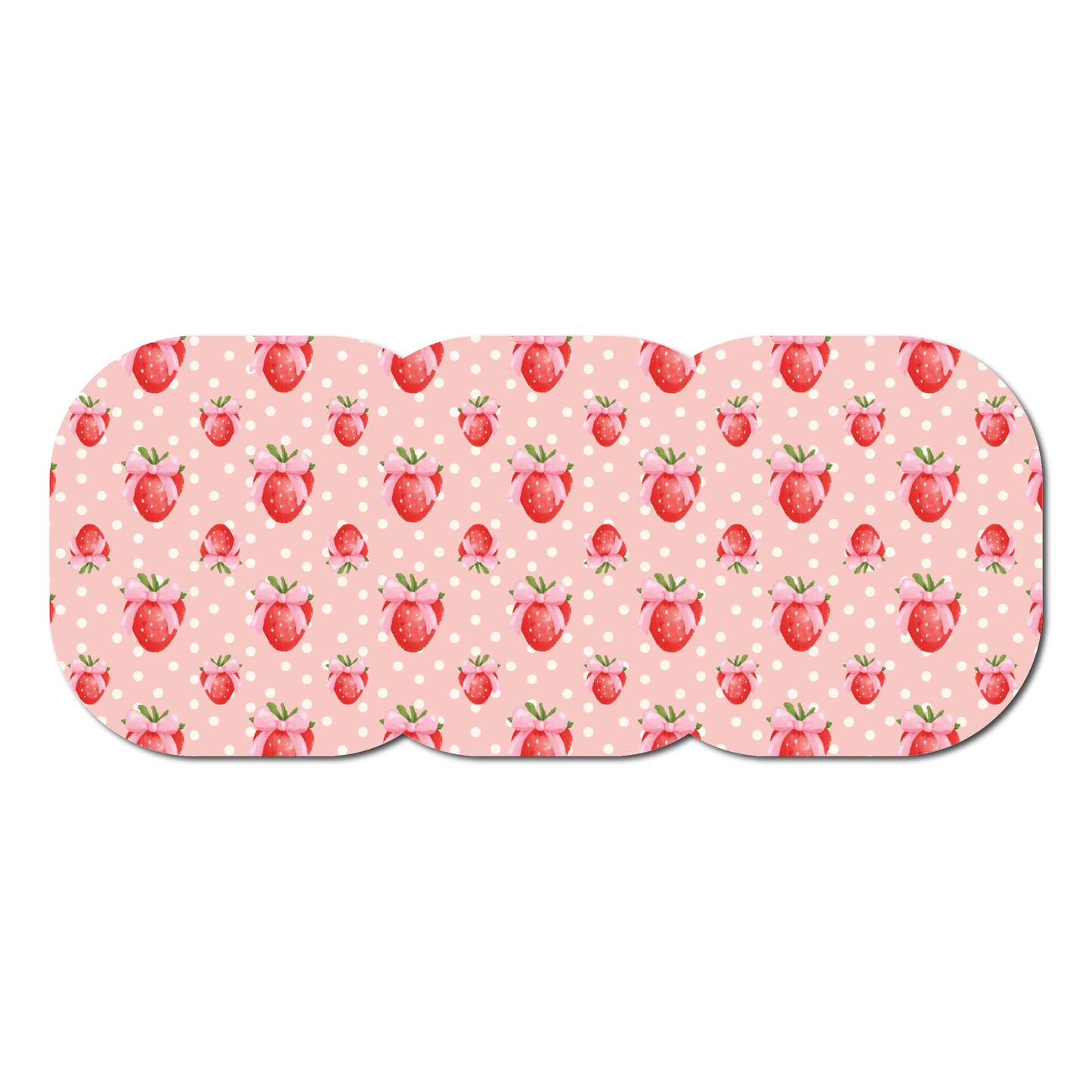 Strawberry Coquette Berries 3 Pack CGM Patches
