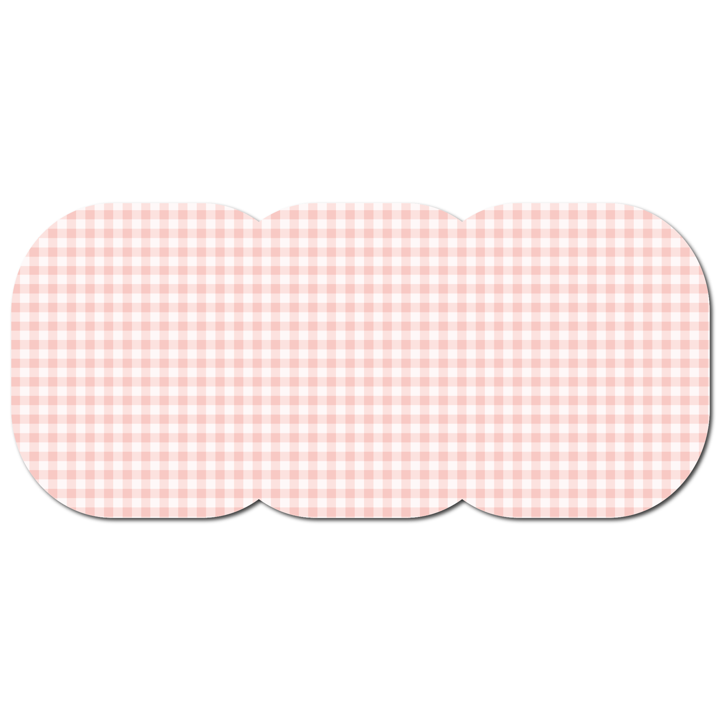 Strawberry Coquette Light Gingham 3 Pack CGM Patches