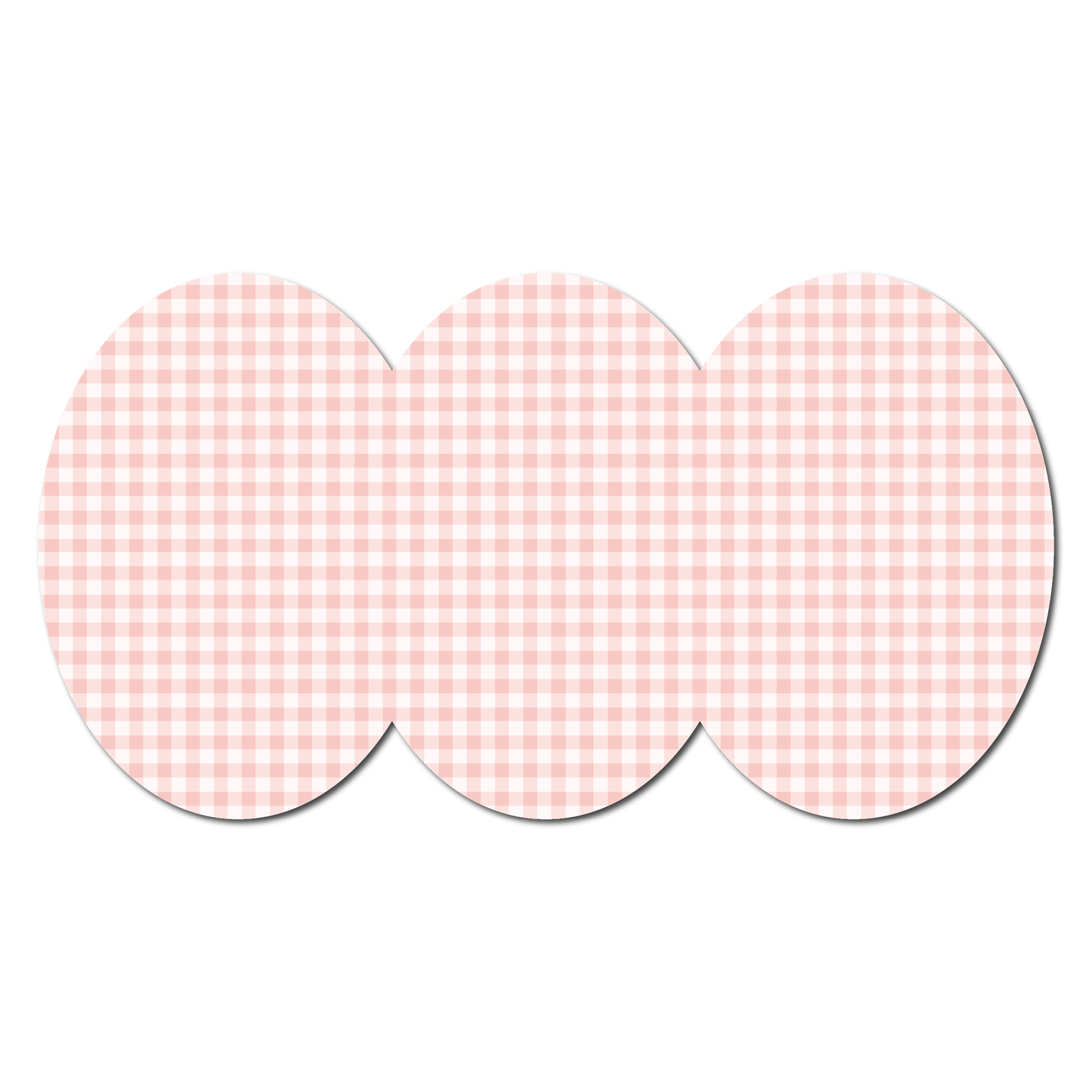 Strawberry Coquette Light Gingham 3 Pack CGM Patches