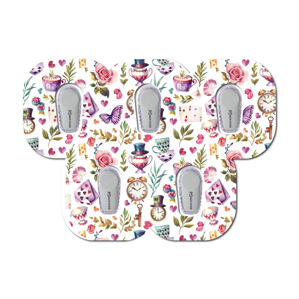 Wonderland 5 Pack CGM Patches