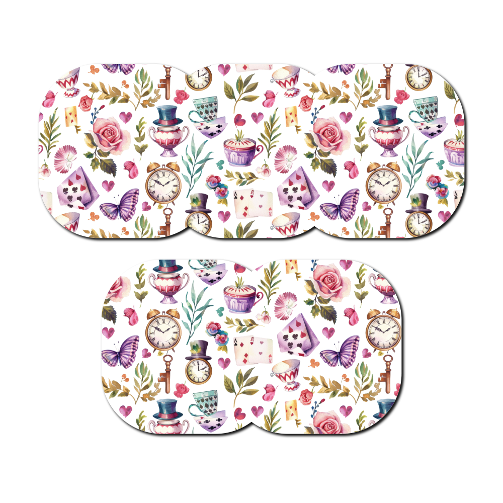 Wonderland 5 Pack CGM Patches