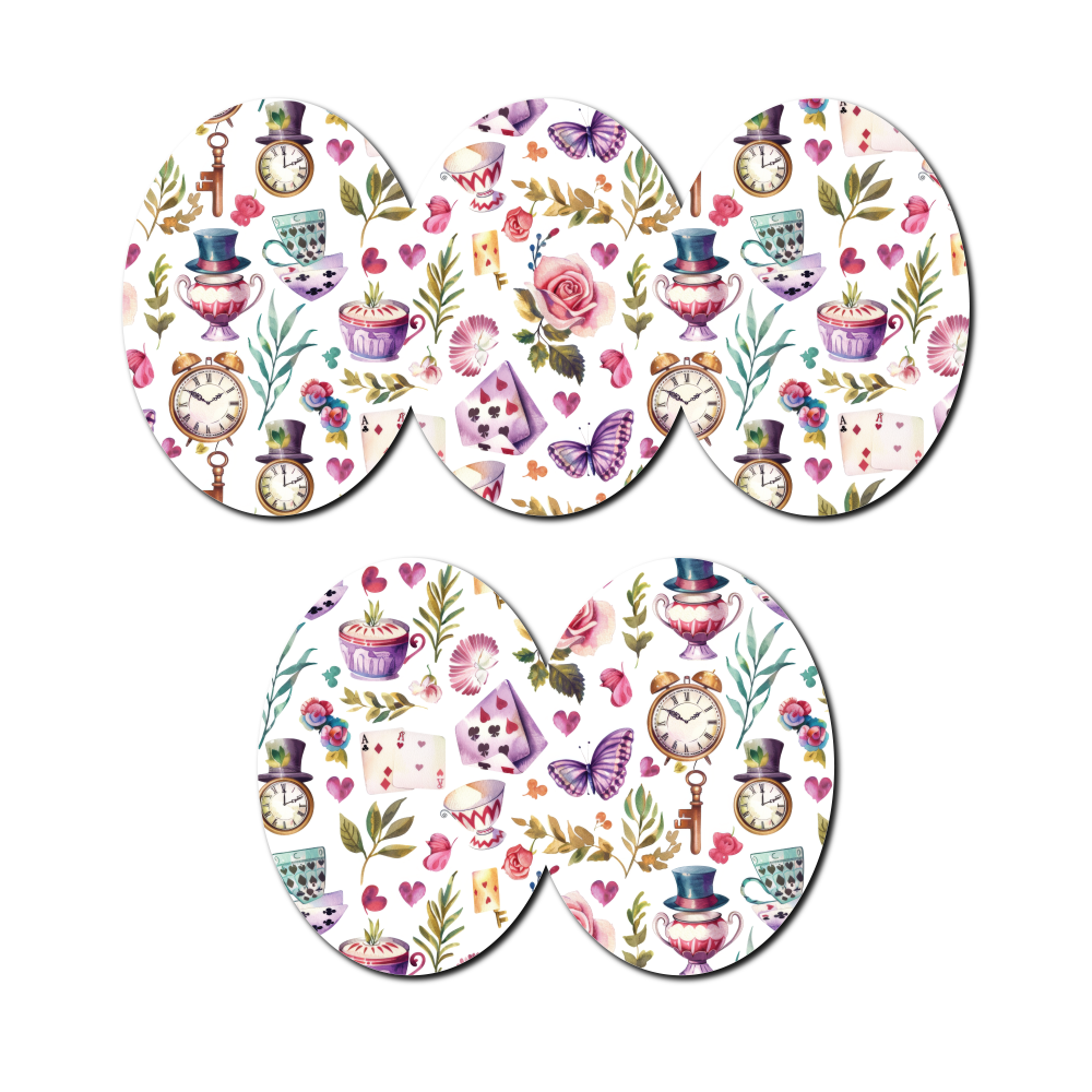 Wonderland 5 Pack CGM Patches