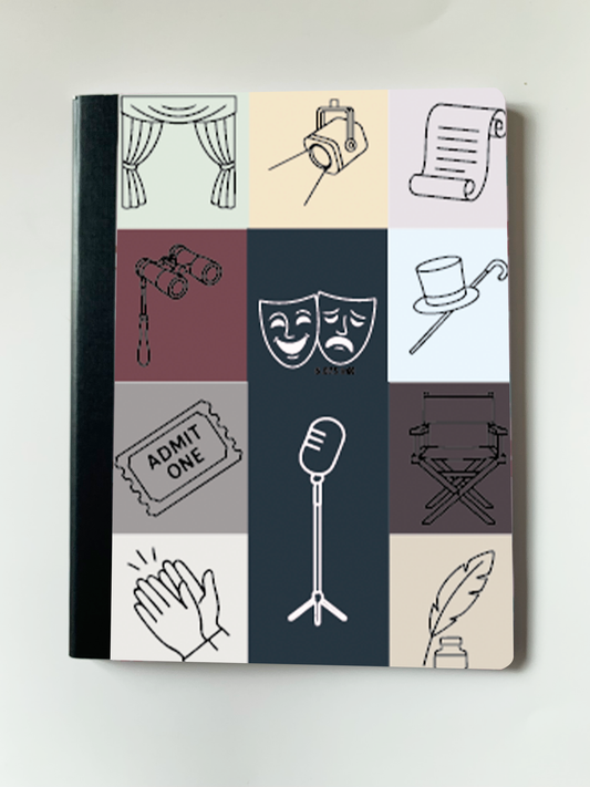 Personalized Composition Notebook - Theatre/Drama