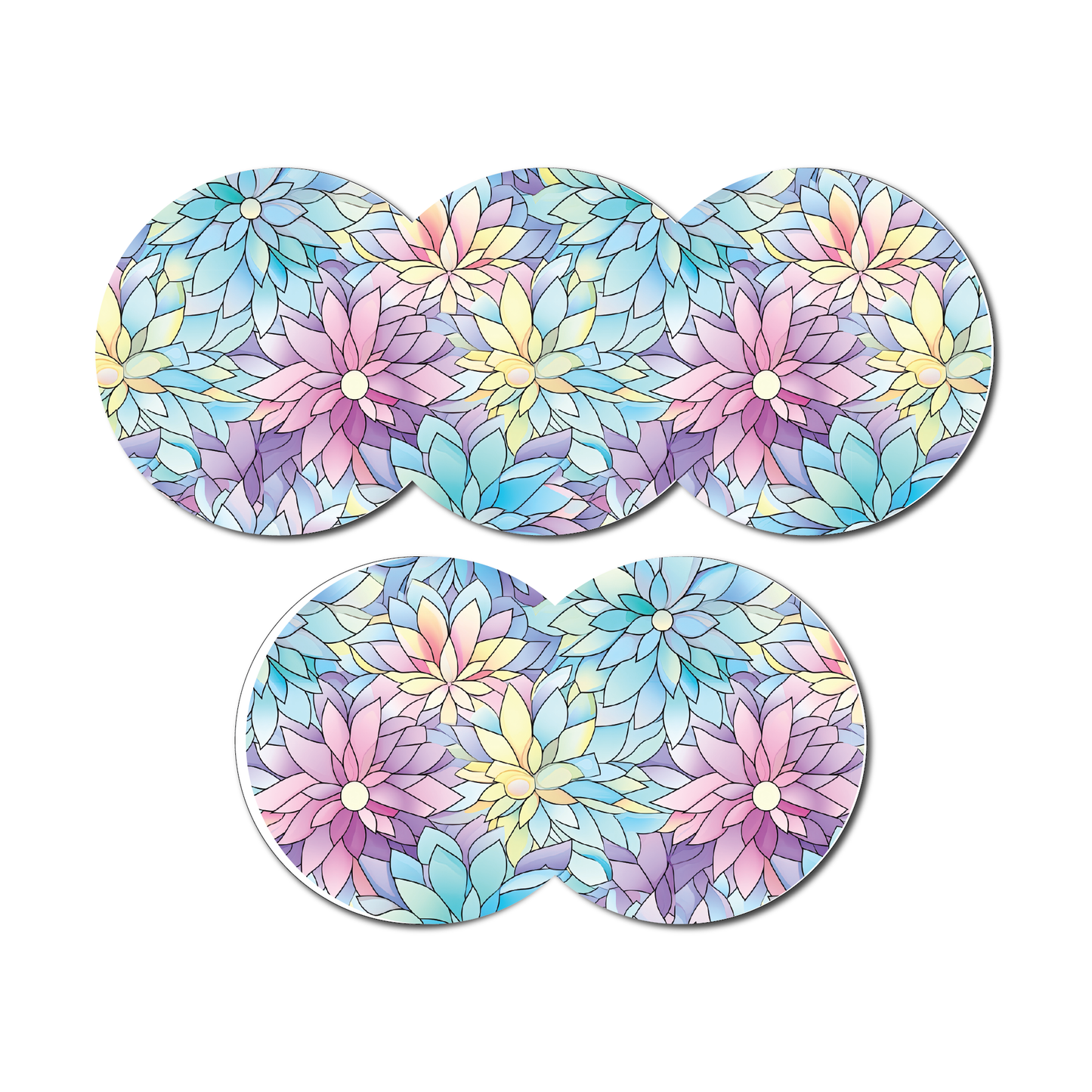 Stained Glass 5 Pack CGM Patches