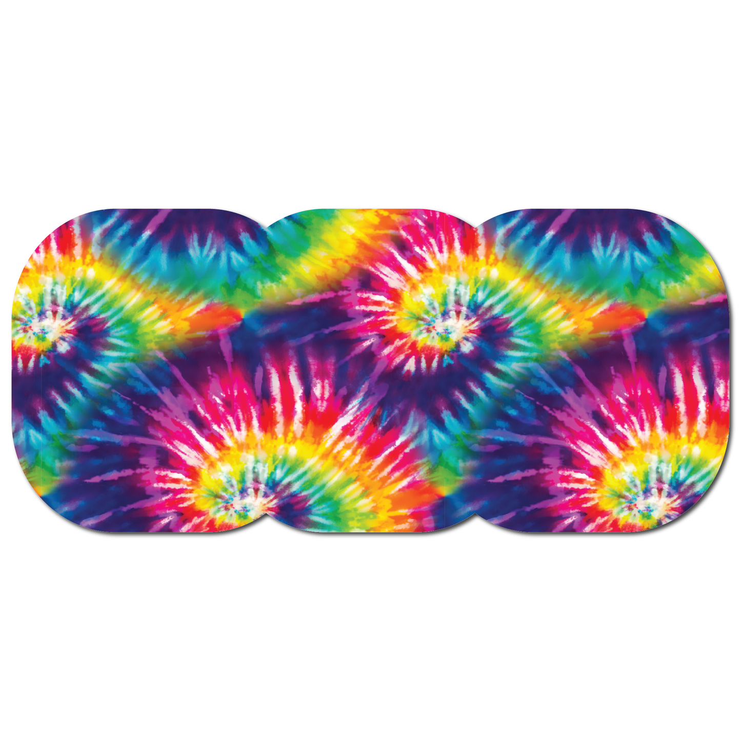 Retro Tie Dye 3 Pack CGM Patches