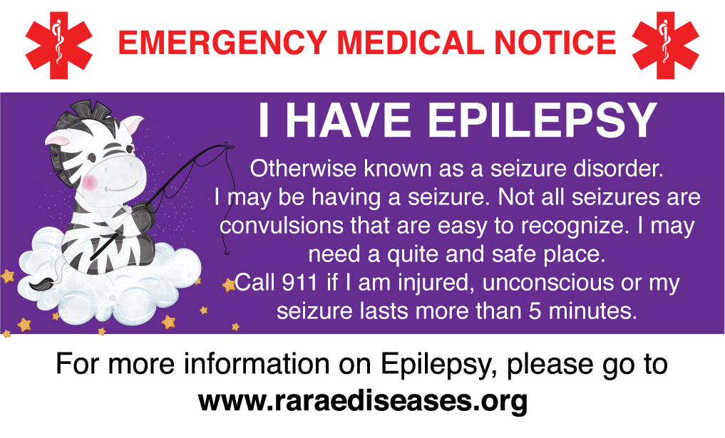 Custom Personalized Emergency Medic Alert Cards