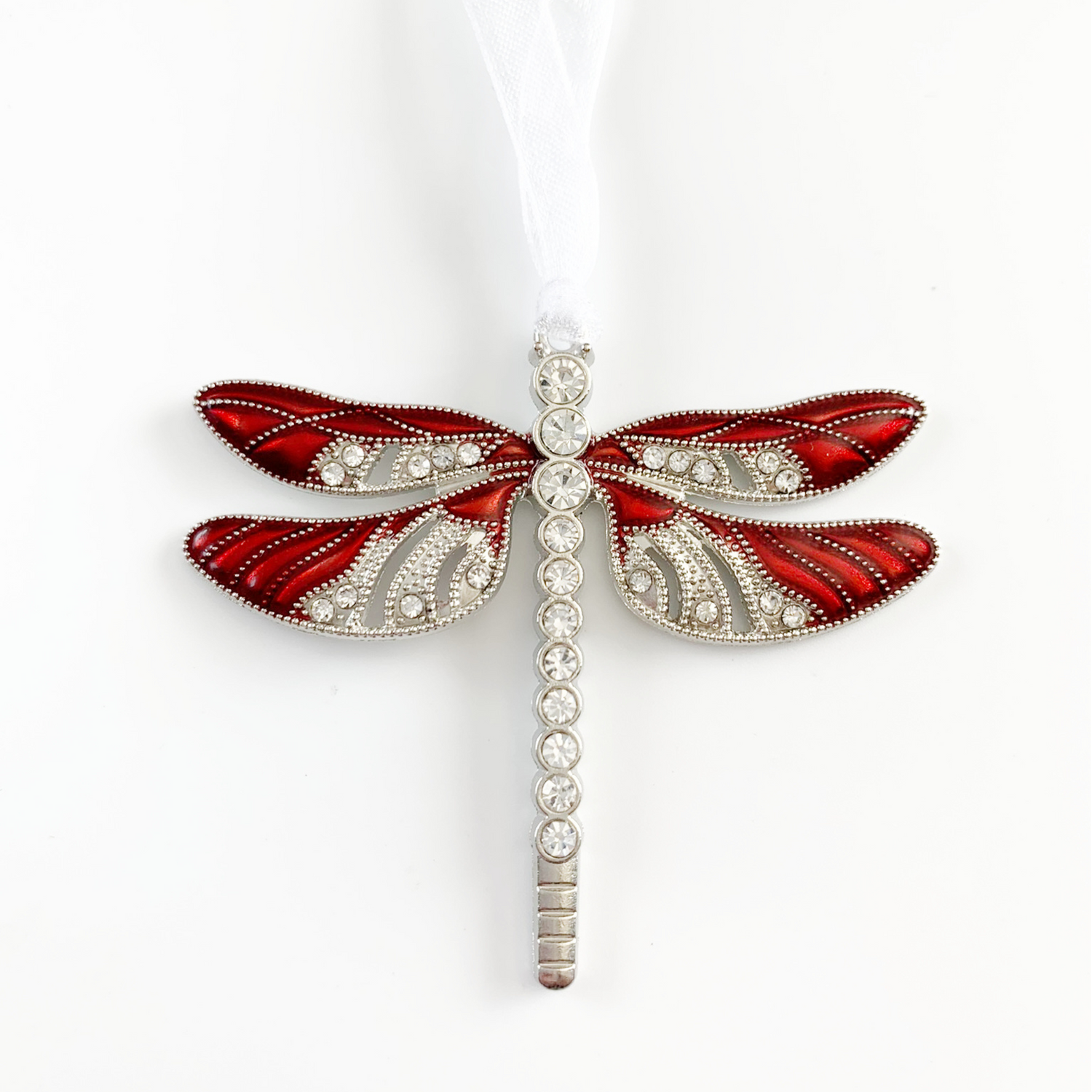 Red Dragonfly Keepsake Pendant Collection
