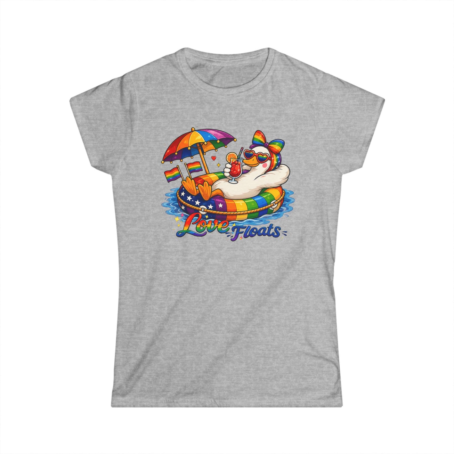 Women's Tee — 'Love Floats'