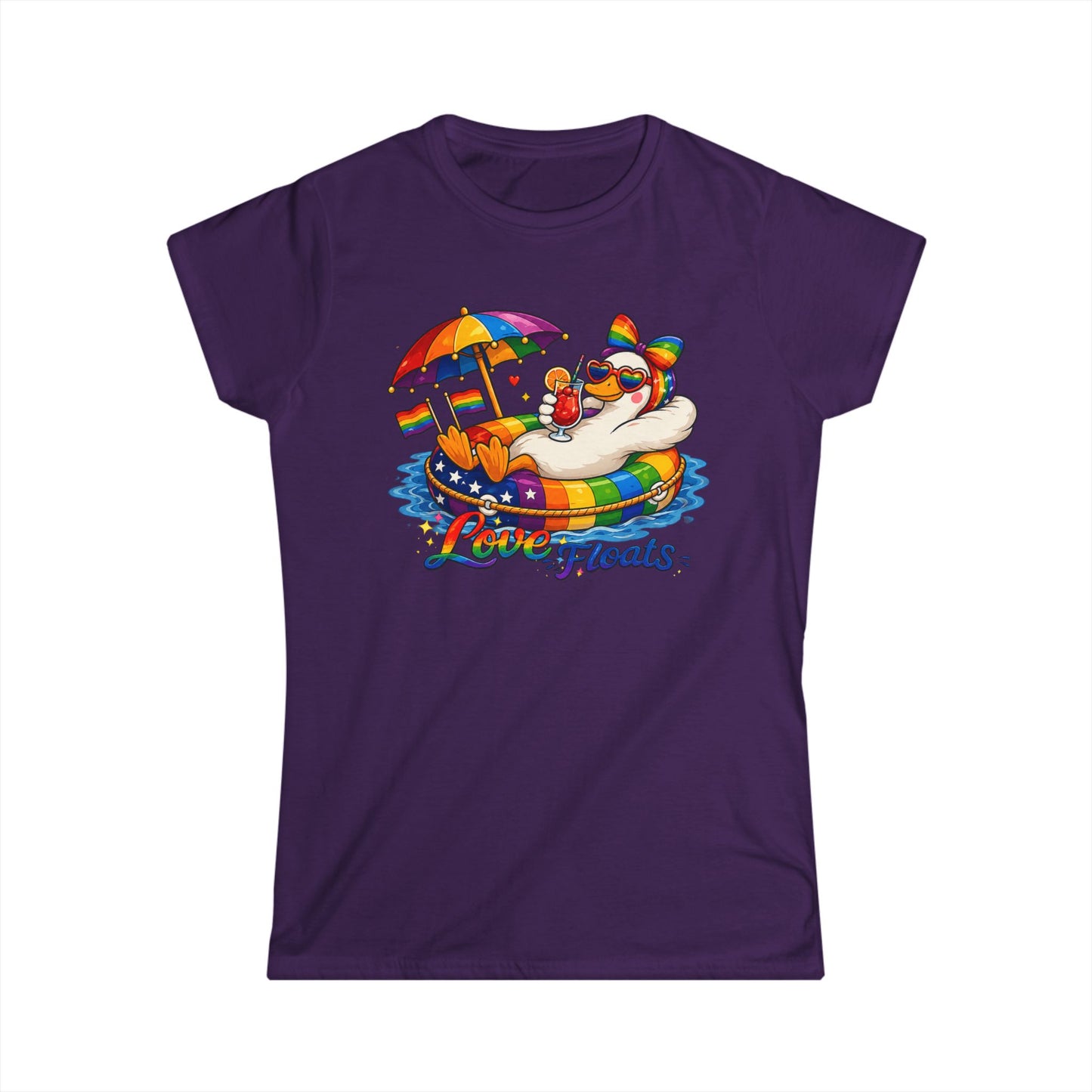 Women's Tee — 'Love Floats'