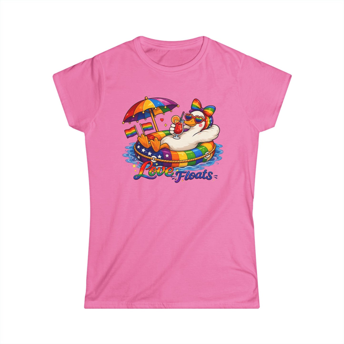 Women's Tee — 'Love Floats'