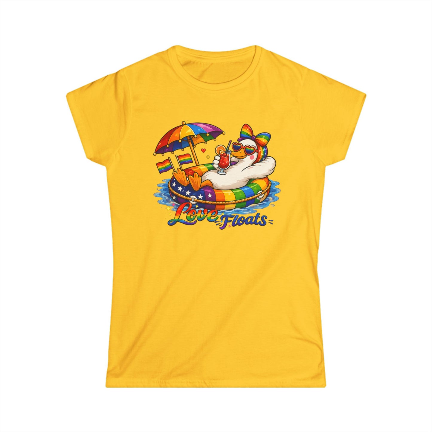 Women's Tee — 'Love Floats'
