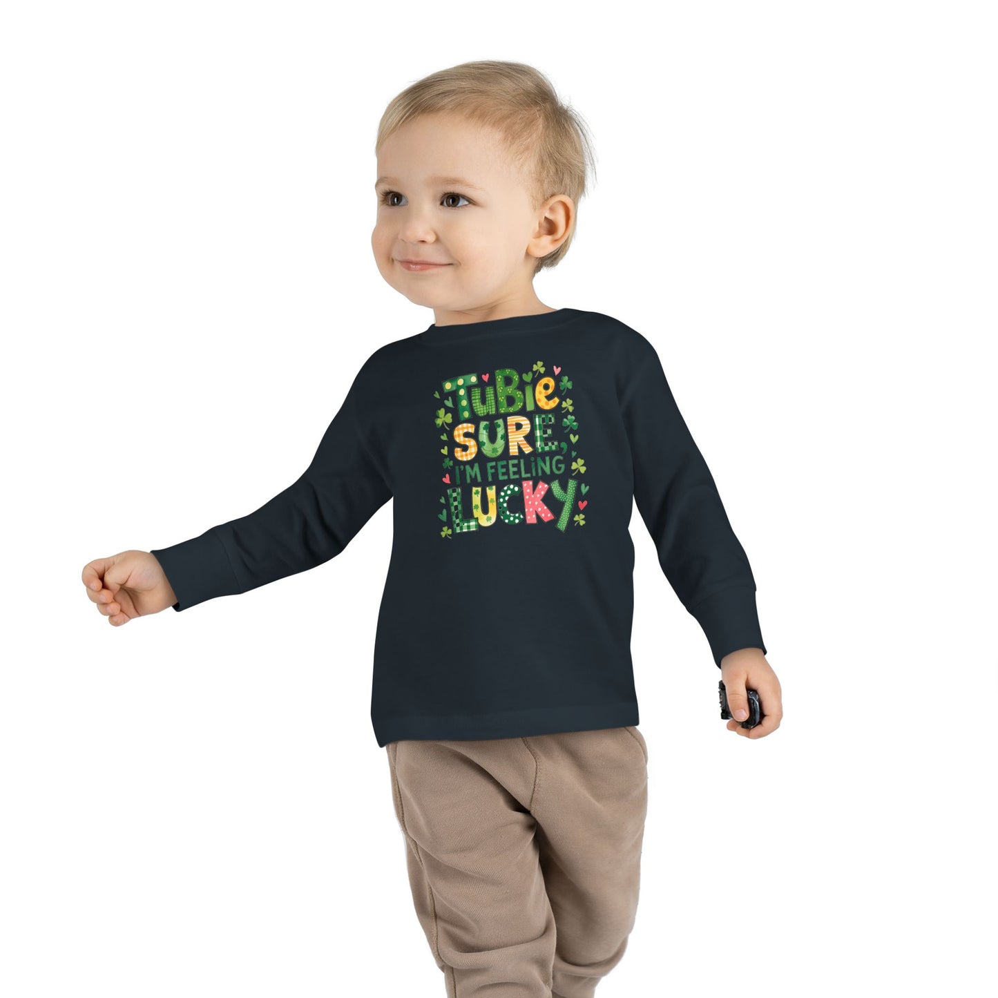 Tubie Sure I'm Feeling Lucky Long Sleeve T-Shirt