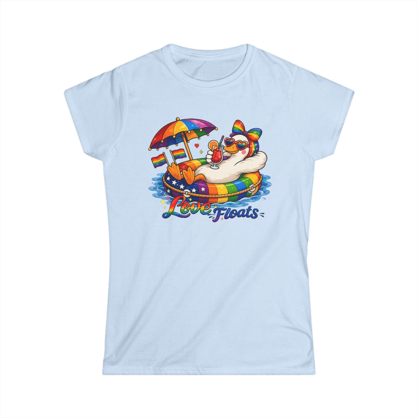 Women's Tee — 'Love Floats'