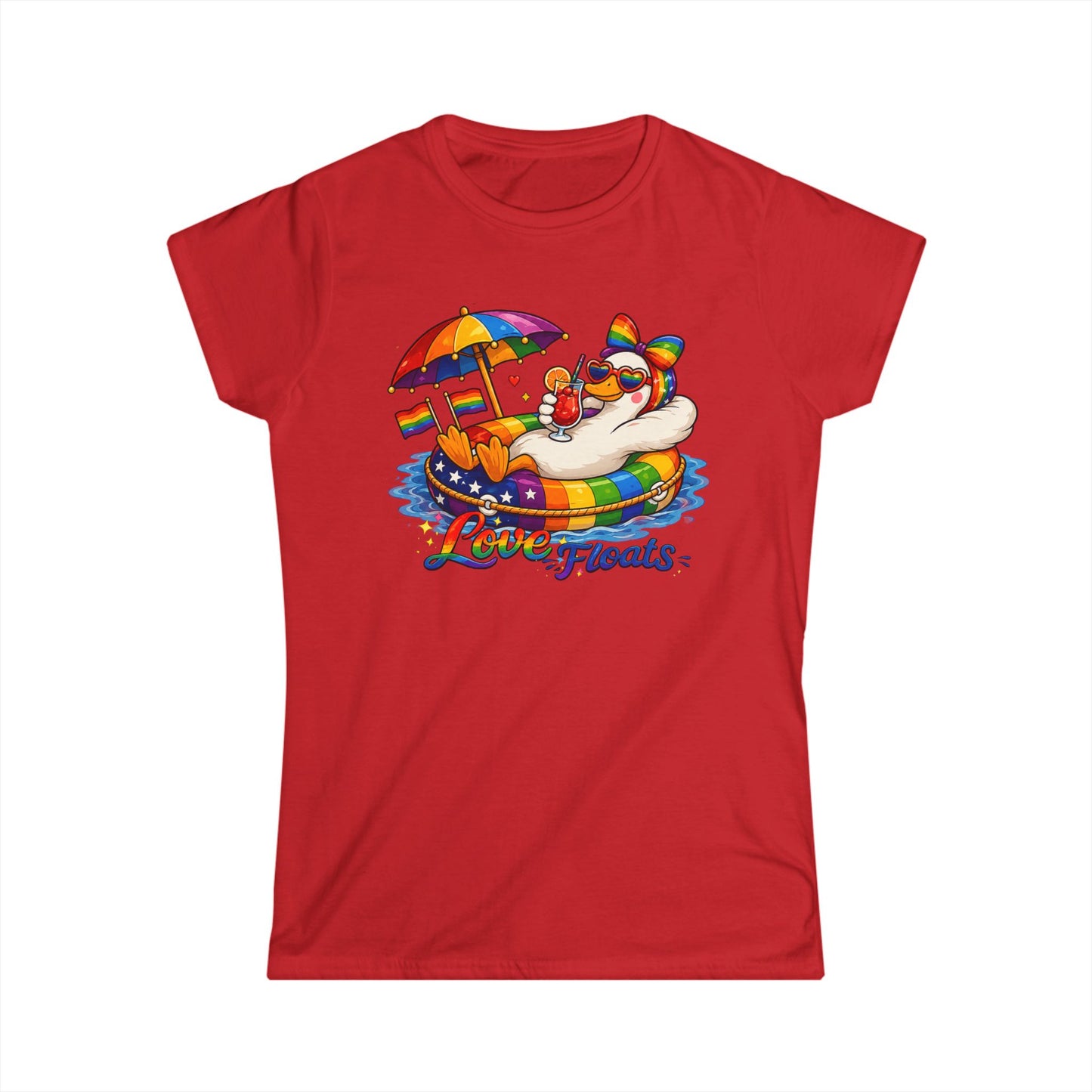 Women's Tee — 'Love Floats'