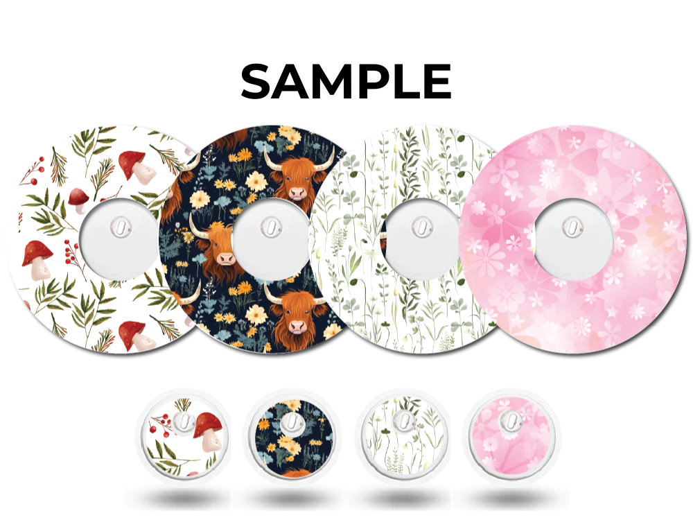 CGM Patch and Sticker Sets Monthly Subscription Free Style Libre 3