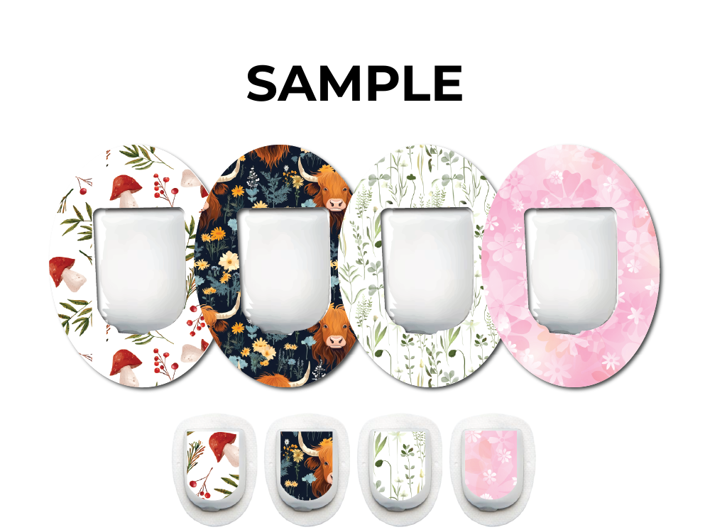 CGM Patch and Sticker Sets Monthly Subscription Omnipod