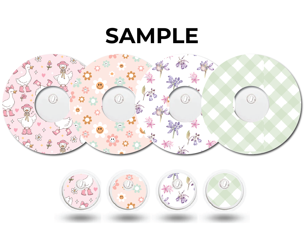 CGM Patch and Sticker Sets Monthly Subscription Free Style Libre 2