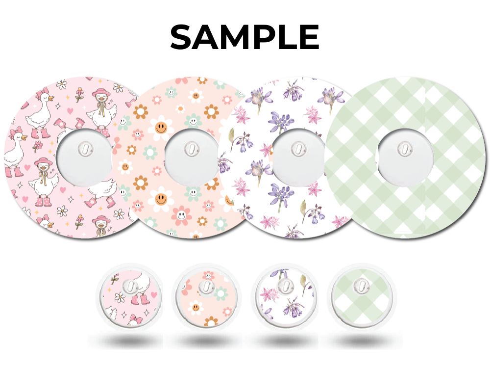 CGM Patch and Sticker Sets Monthly Subscription Free Style Libre 3