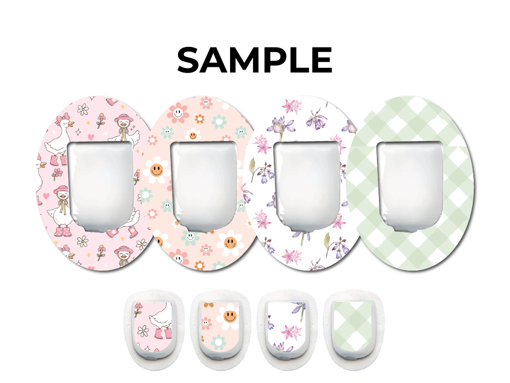 CGM Patch and Sticker Sets Monthly Subscription Omnipod