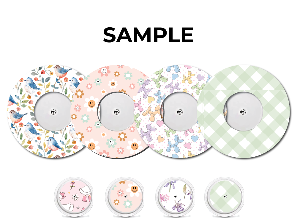 CGM Patch and Sticker Sets Monthly Subscription Free Style Libre 2