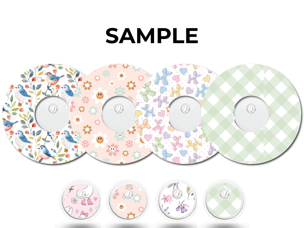 CGM Patch and Sticker Sets Monthly Subscription Free Style Libre 3