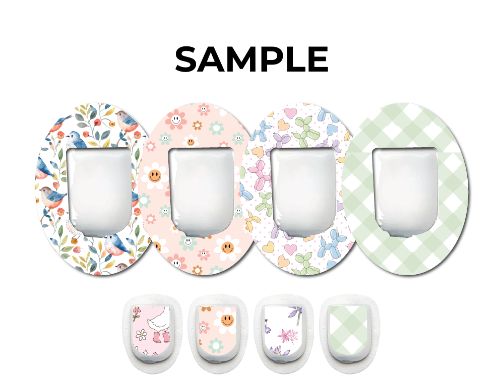 CGM Patch and Sticker Sets Monthly Subscription Omnipod