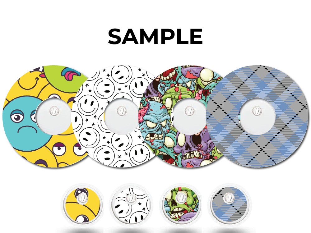 CGM Patch and Sticker Sets Monthly Subscription Free Style Libre 3