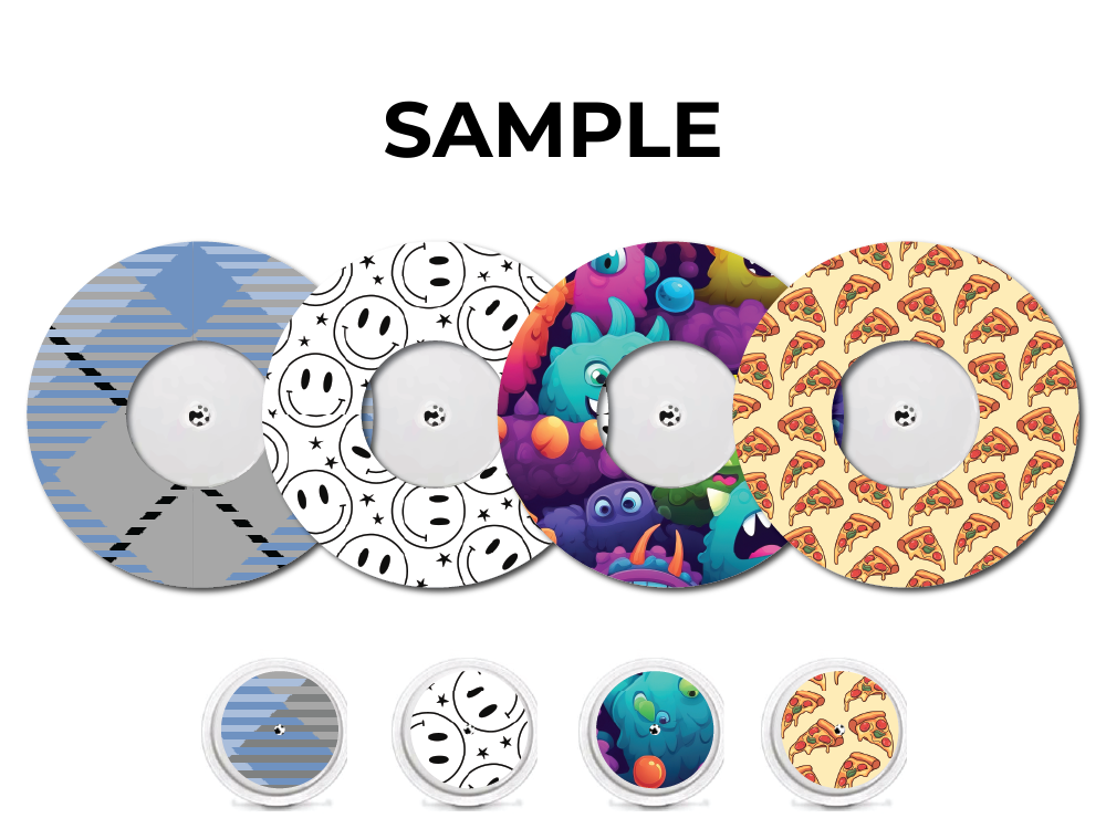 CGM Patch and Sticker Sets Monthly Subscription Free Style Libre 2