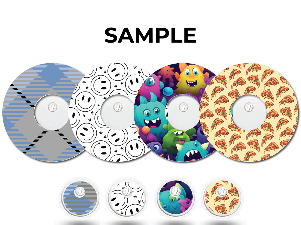 CGM Patch and Sticker Sets Monthly Subscription Free Style Libre 3