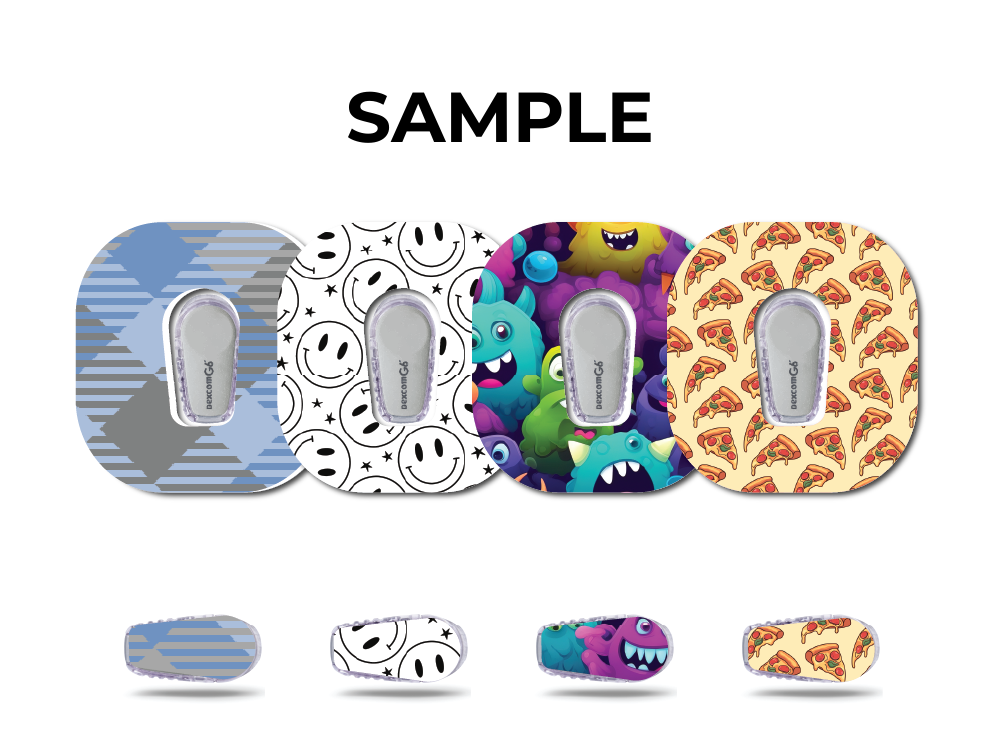 CGM Patch and Sticker Sets Monthly Subscription Dexcom G6