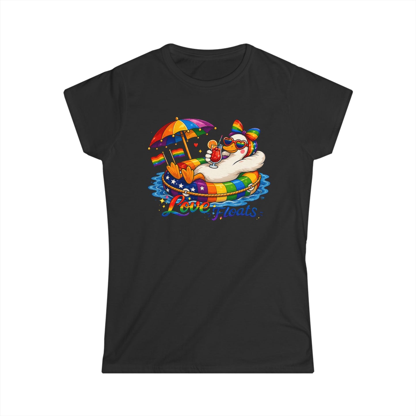Women's Tee — 'Love Floats'