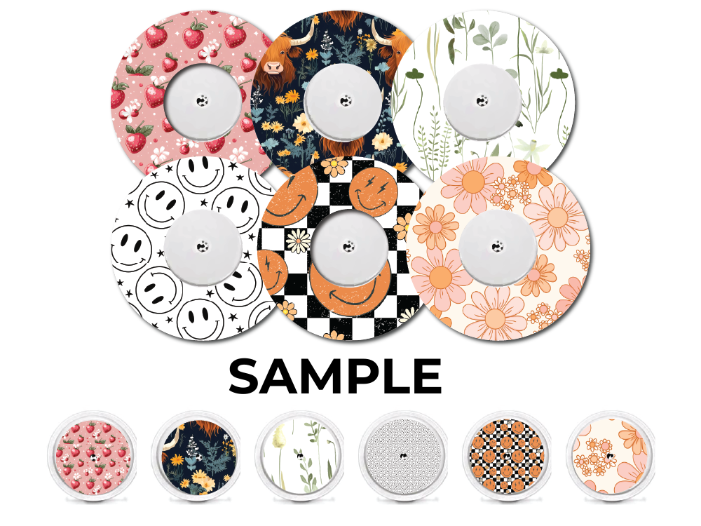 CGM Patch and Sticker Sets Monthly Subscription Free Style Libre 2