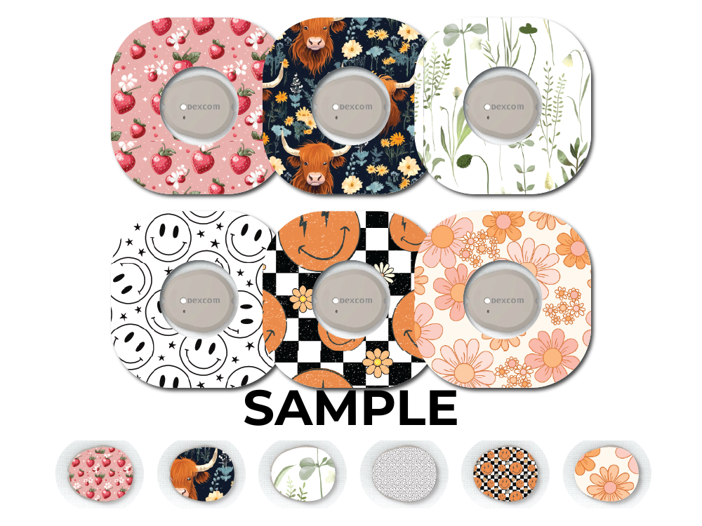 CGM Patch and Sticker Sets Monthly Subscription Dexcom G7