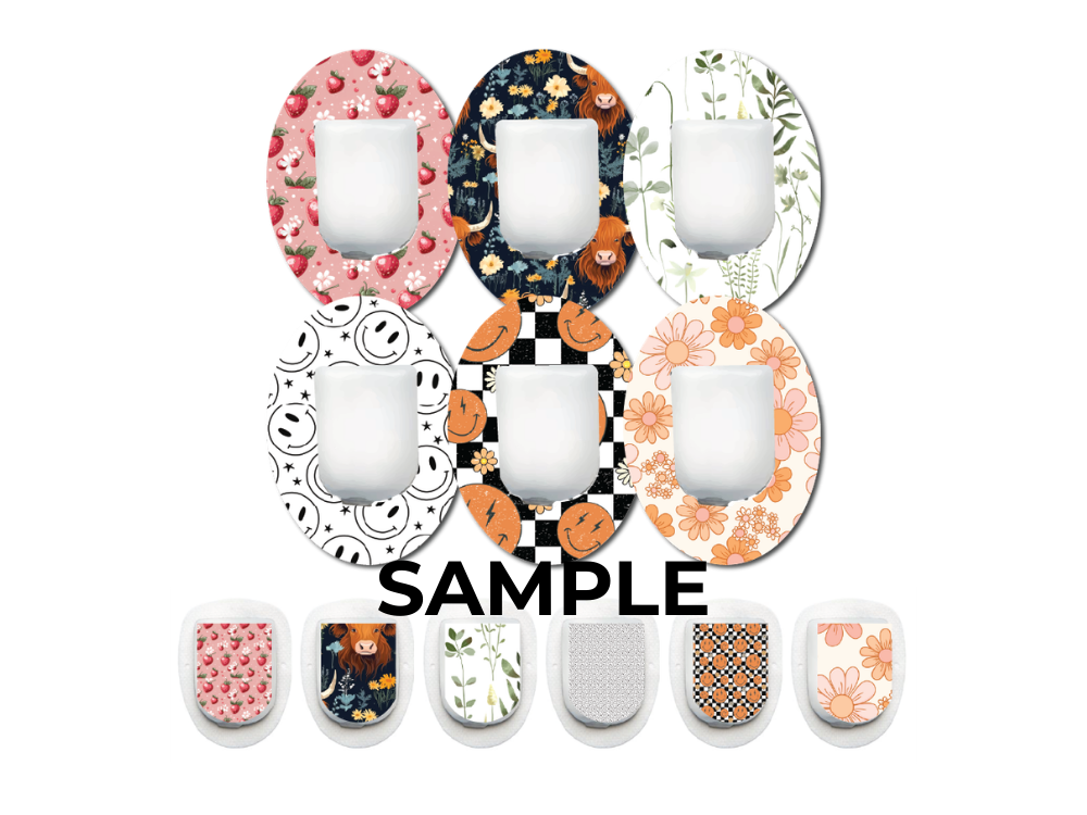 CGM Patch and Sticker Sets Monthly Subscription Omnipod