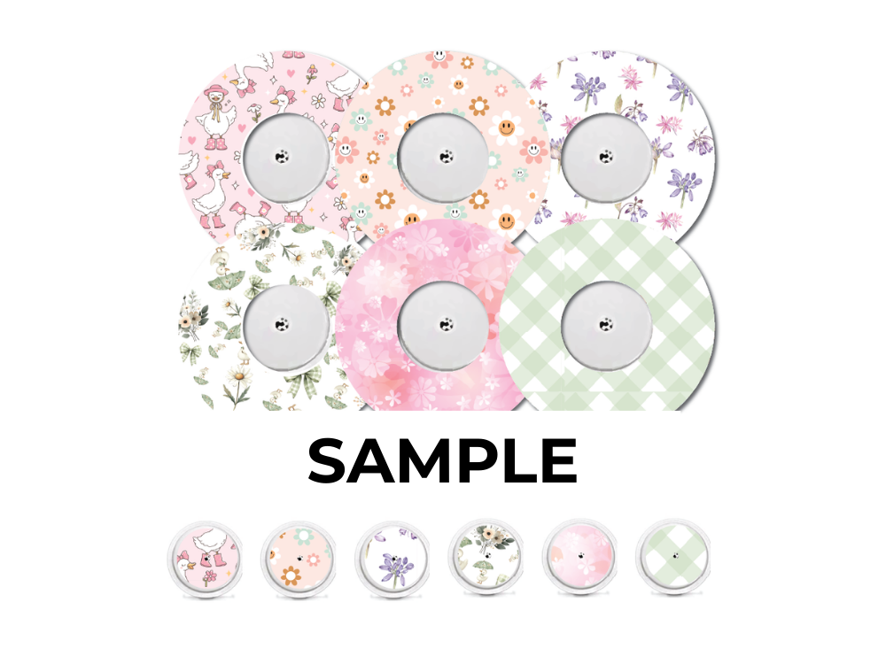 CGM Patch and Sticker Sets Monthly Subscription Free Style Libre 2