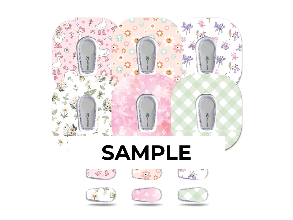 CGM Patch and Sticker Sets Monthly Subscription Dexcom G6