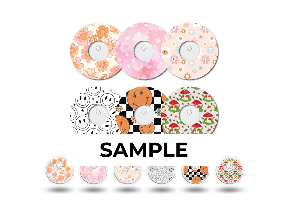 CGM Patch and Sticker Sets Monthly Subscription Free Style Libre 3