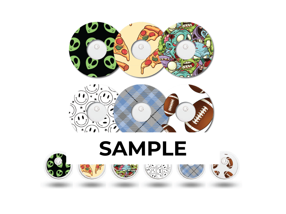 CGM Patch and Sticker Sets Monthly Subscription Free Style Libre 3