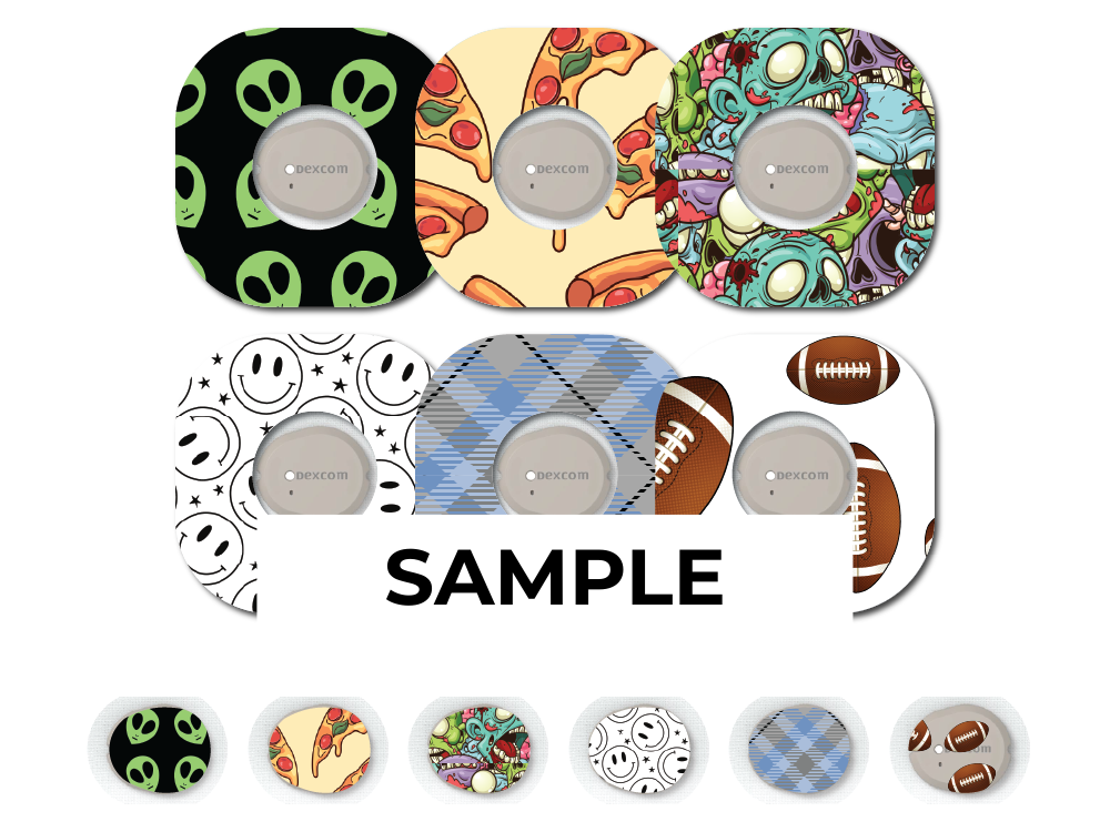 CGM Patch and Sticker Sets Monthly Subscription Dexcom G7
