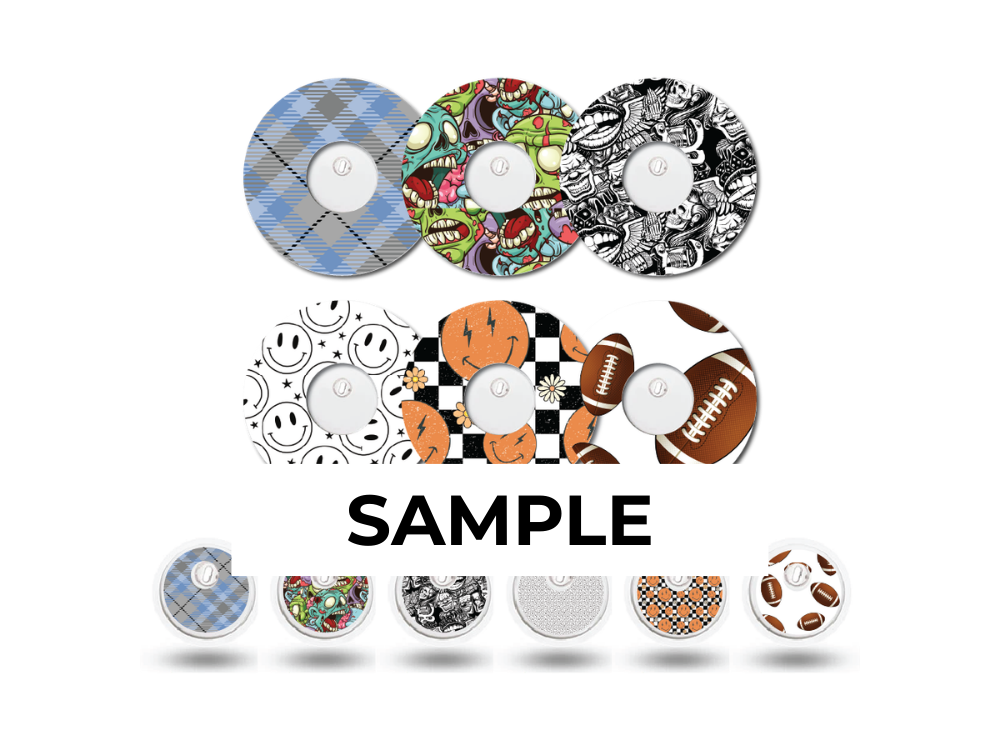 CGM Patch and Sticker Sets Monthly Subscription Free Style Libre 3