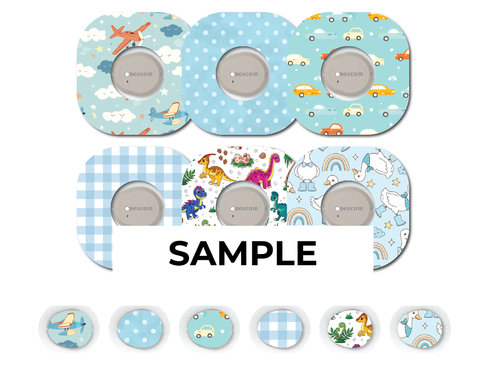 CGM Patch and Sticker Sets Monthly Subscription Dexcom G7