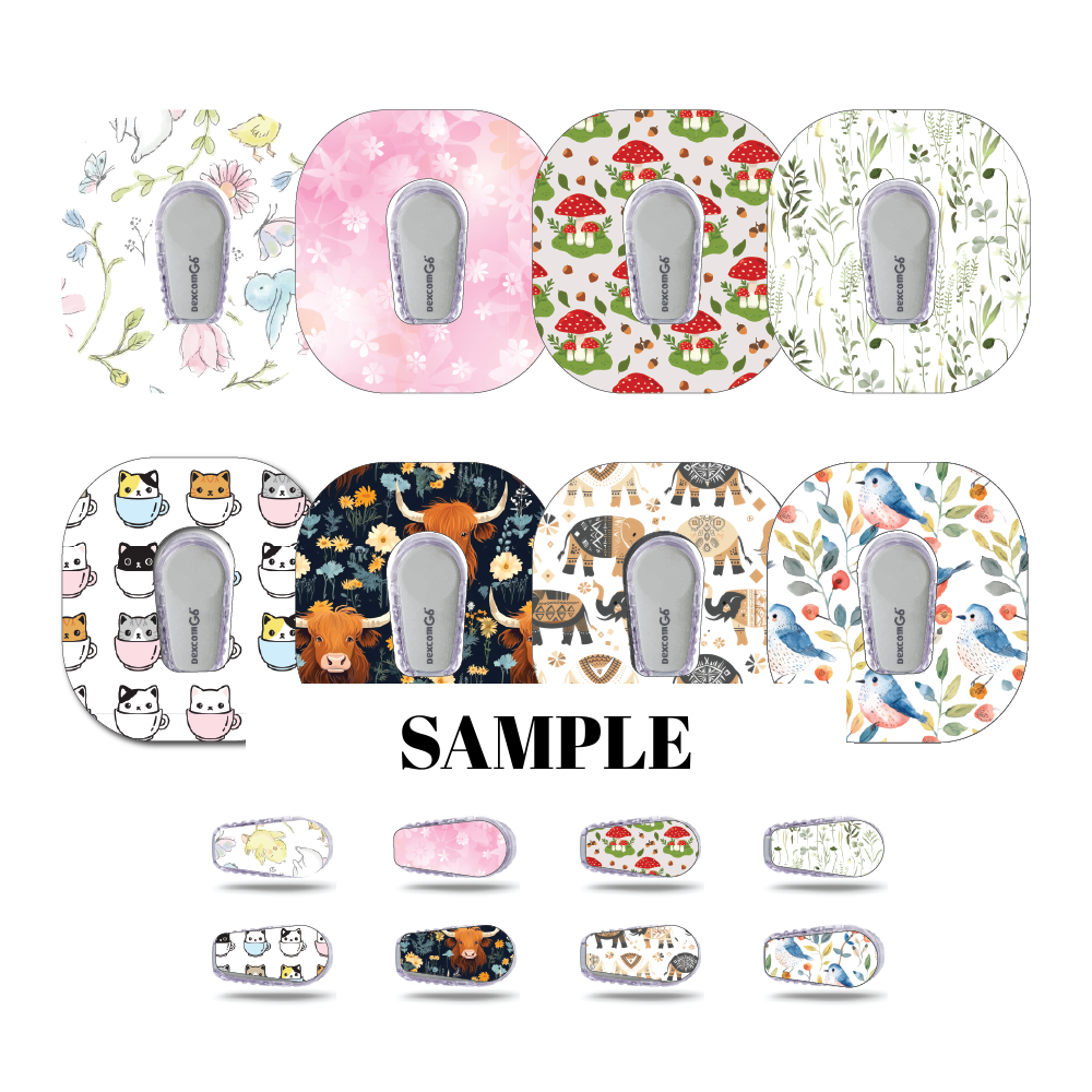 CGM Patch and Sticker Sets Monthly Subscription Dexcom G6