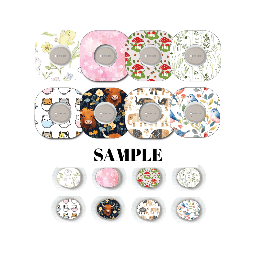 CGM Patch and Sticker Sets Monthly Subscription Dexcom G7