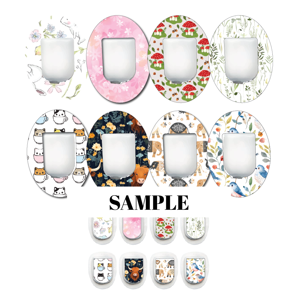 CGM Patch and Sticker Sets Monthly Subscription Omnipod