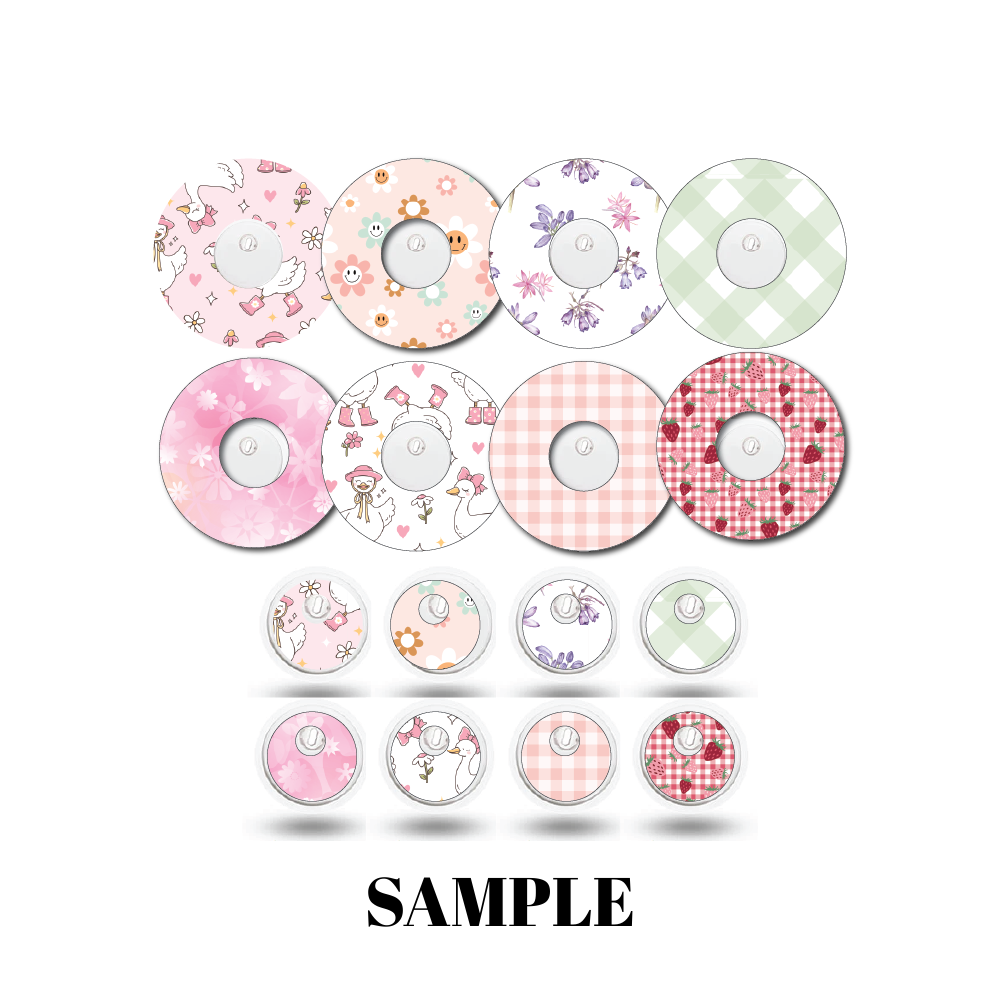 CGM Patch and Sticker Sets Monthly Subscription Free Style Libre 3