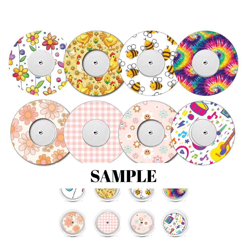 CGM Patch and Sticker Sets Monthly Subscription Free Style Libre 2