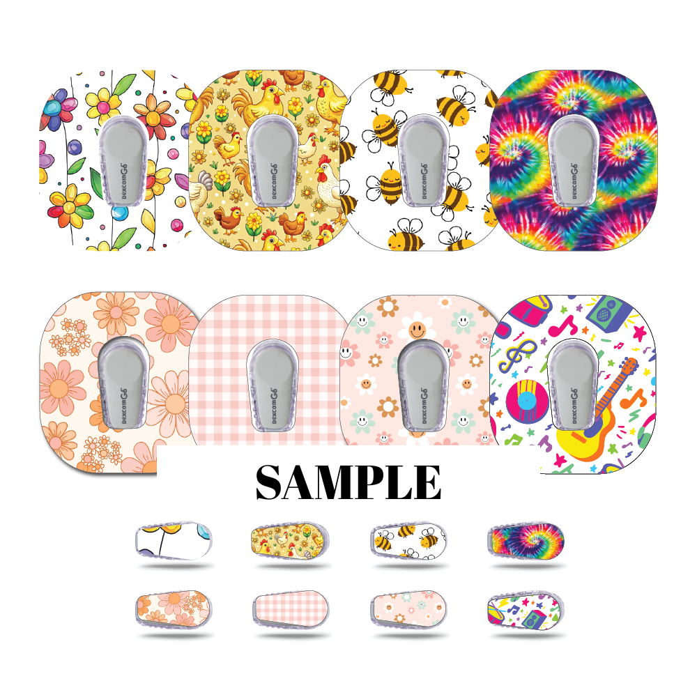CGM Patch and Sticker Sets Monthly Subscription Dexcom G6