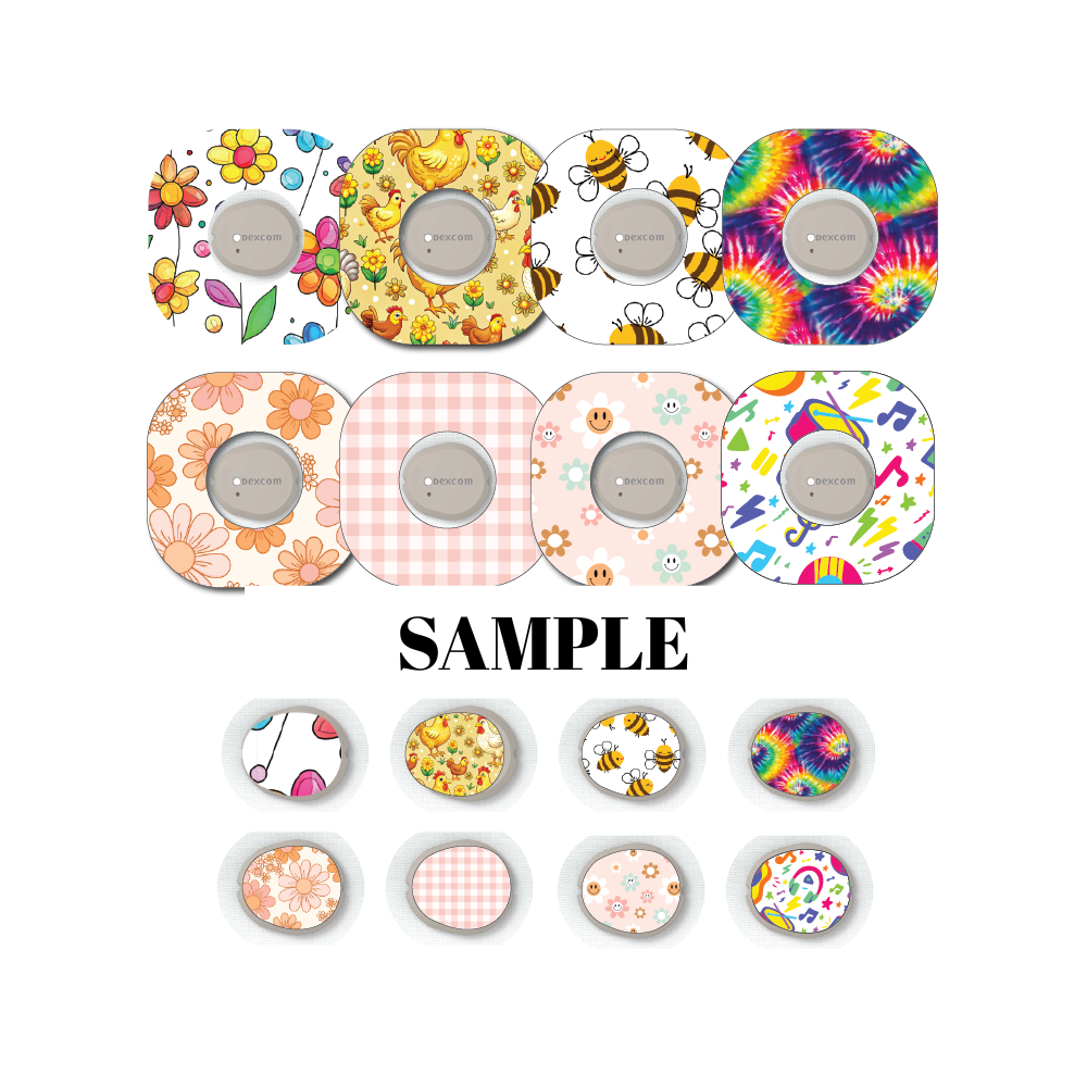 CGM Patch and Sticker Sets Monthly Subscription Dexcom G7