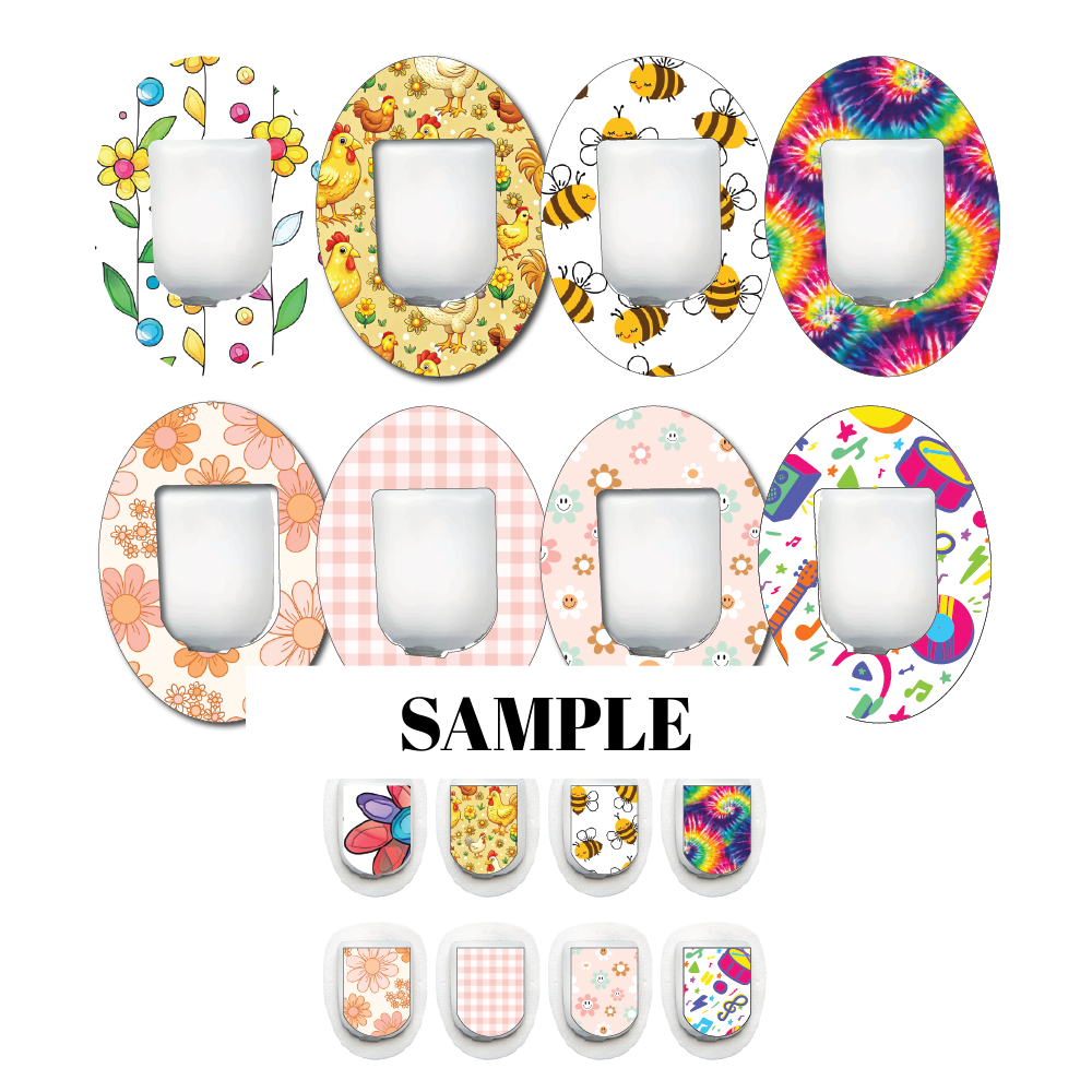 CGM Patch and Sticker Sets Monthly Subscription Omnipod